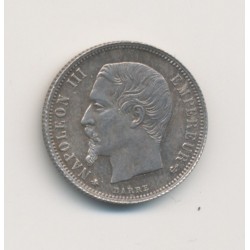 Napoléon III Tête nue - 1/2 Franc - 1862 A Paris