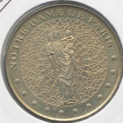 Dept7504 - N-Dame de Paris - vierge à l'enfant - 2001