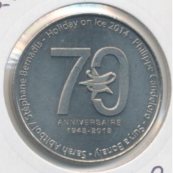 Dept7509 - Holiday on ice - 2014 - 70e anniversaire - couleur argent - Paris