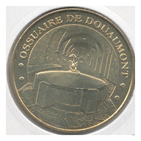 Dept55 - Ossuaire de Doaumont N°6 - 2009 - la flamme du souvenir