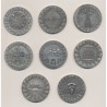 Coffret 8 Médailles - Épopée Général Leclerc - en argent