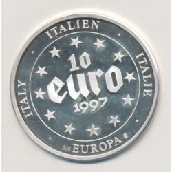 10 Euro Europa - 1997 - Italie - Billet 5000 Lire - argent 2