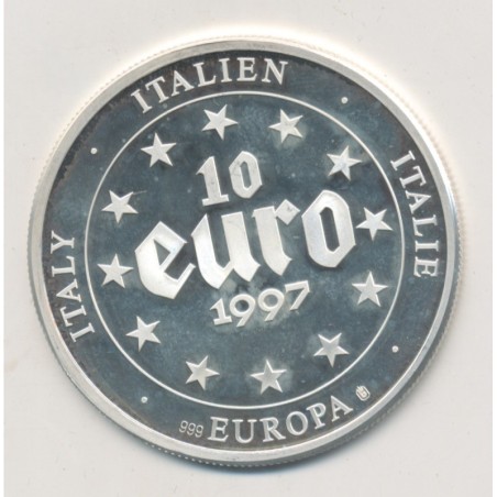 10 Euro Europa - 1997 - Italie - Billet 5000 Lire - argent