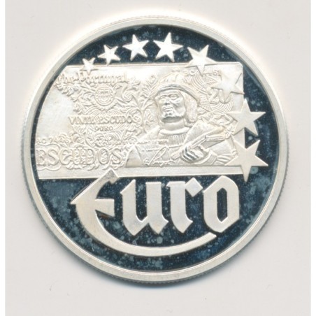 10 Euro Europa - 1997 - Portugal - Billet 20 escudos - argent
