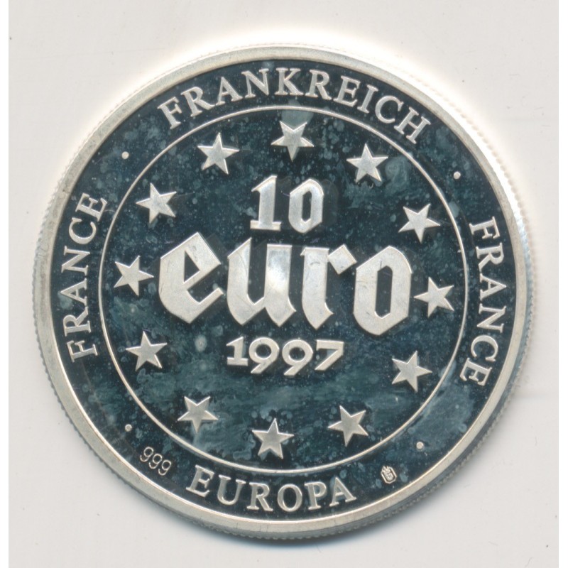 10 Euro Europa - 1997 - Francel - Billet 20 francs - argent
