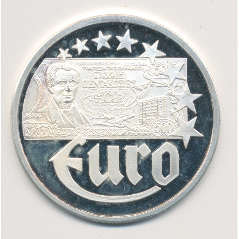10 Euro Europa - 1997 - Grèce - Billet 500 drachmai - argent