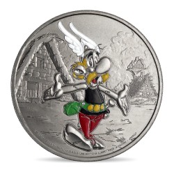 Médaille en couleur - Astérix - 2019 - 34mm