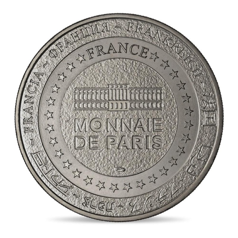 Médaille en couleur - Astérix - 2019 - 34mm