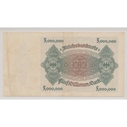 Billet - Allemagne - 5 Million mark - 1923 2
