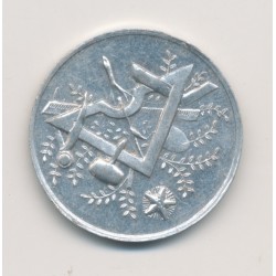 Jeton Maçonnique - Clémence Royer - aluminium 2