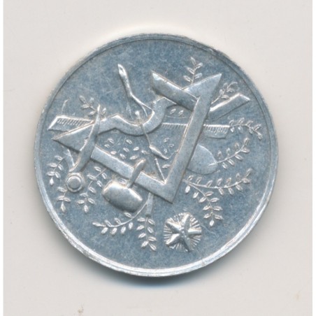 Jeton Maçonnique - Clémence Royer - aluminium