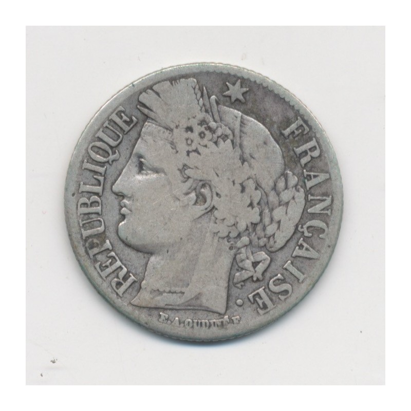 Cérès - 1 Franc - 1849 A Paris