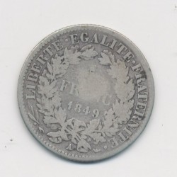 Cérès - 1 Franc - 1849 A Paris 2