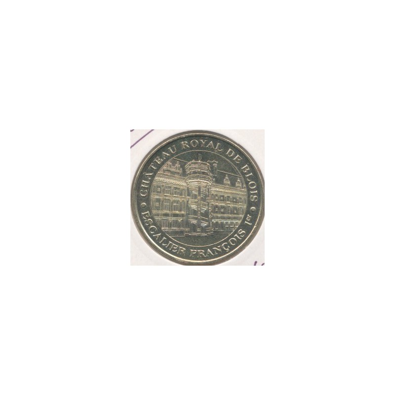 Dept41 - Chateau royal de Blois - escalier François 1er - 2004B