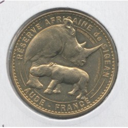 Dept11 - Réserve africaine Sigean N°17 - rhinocéros blanc - 2013