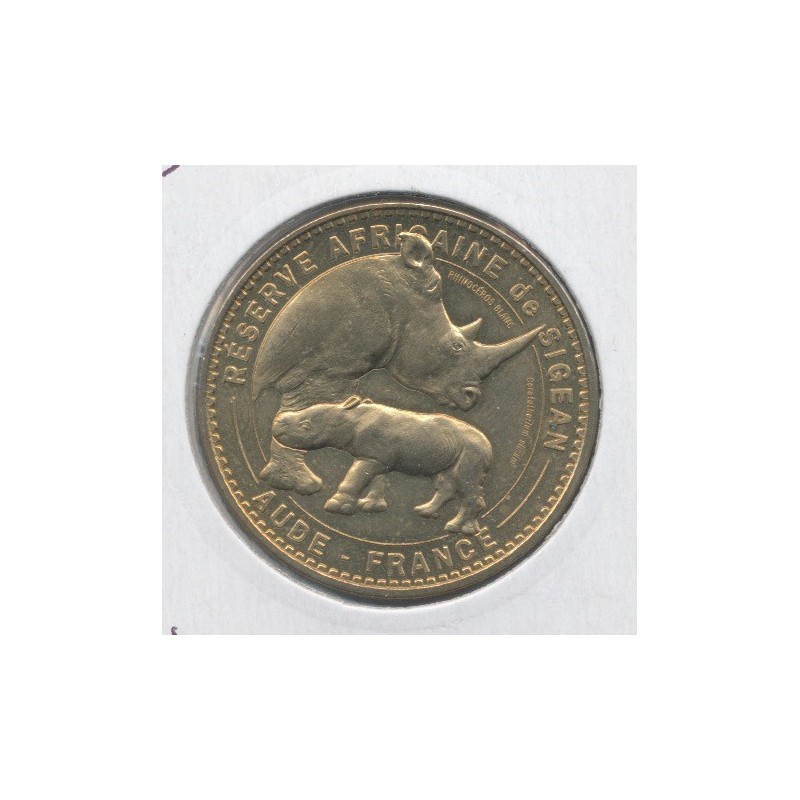 Dept11 - Réserve africaine Sigean N°17 - rhinocéros blanc - 2013