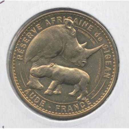 Dept11 - Réserve africaine Sigean N°17 - rhinocéros blanc - 2013