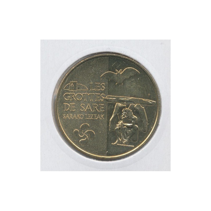 Dept64 - Grottes de sare N°3 - 2014 - la croix basque