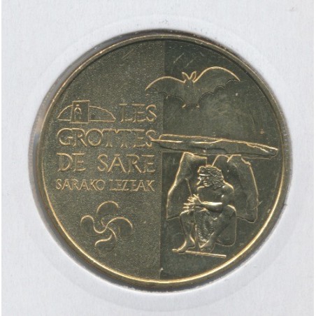 Dept64 - Grottes de sare N°3 - 2014 - la croix basque