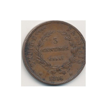 3 Centimes 1816 Essai Napoléon II