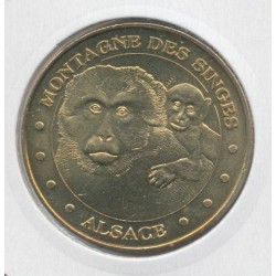 Dept67 - la montagne des singes N°6 - 2010 - la mère et son petit N°1 - Kintzheim