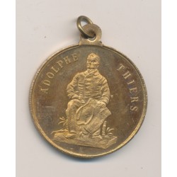 Médaille - Inauguration statue Adolphe Thiers - St germain 1880
