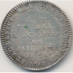 10 Sols AN 4 Liberté  2