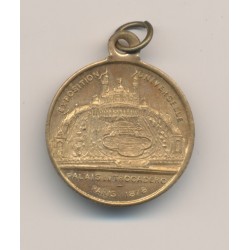 Médaille - Exposition Universelle - Palais du Trocadéro - Paris 1878