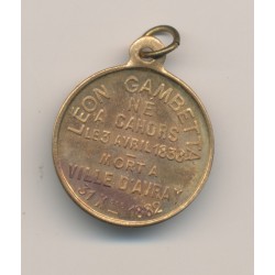 Médaille - Léon Gambetta  2