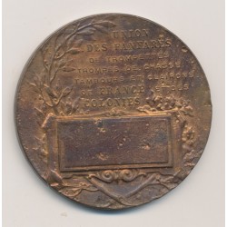 Médaille - Union des fanfares - France et colonies - bronze 2