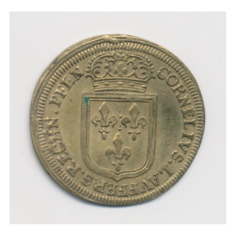 Jeton de Nuremberg - Louis XIV - laiton