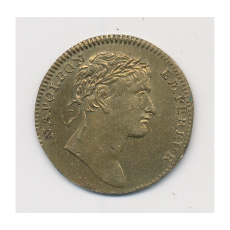 Jeton - Napoléon Empereur - le couronnement - 1804 - laiton
