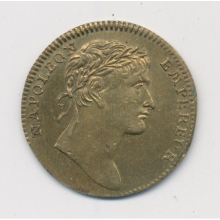 Jeton - Napoléon Empereur - le couronnement - 1804 - laiton