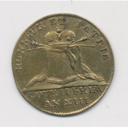 Jeton - Napoléon Empereur - le couronnement - 1804 - laiton 2