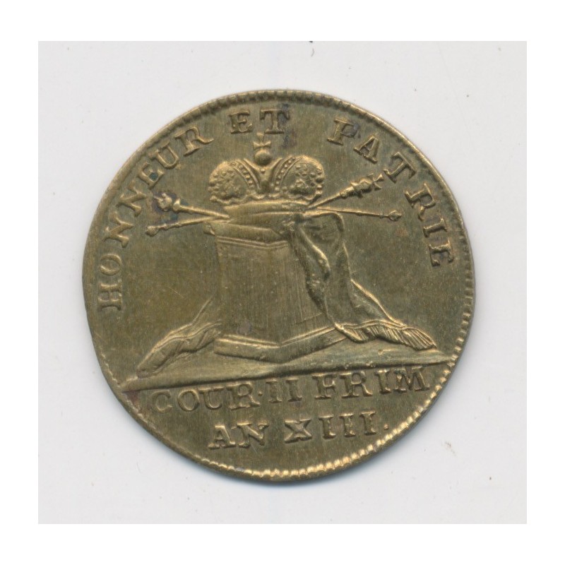 Jeton - Napoléon Empereur - le couronnement - 1804 - laiton