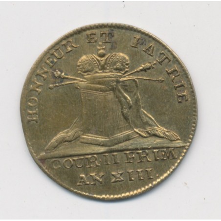 Jeton - Napoléon Empereur - le couronnement - 1804 - laiton