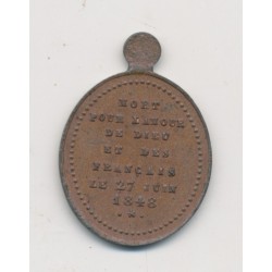 Médaille - Affre Archevêque de Paris - 1848 - cuivre 2