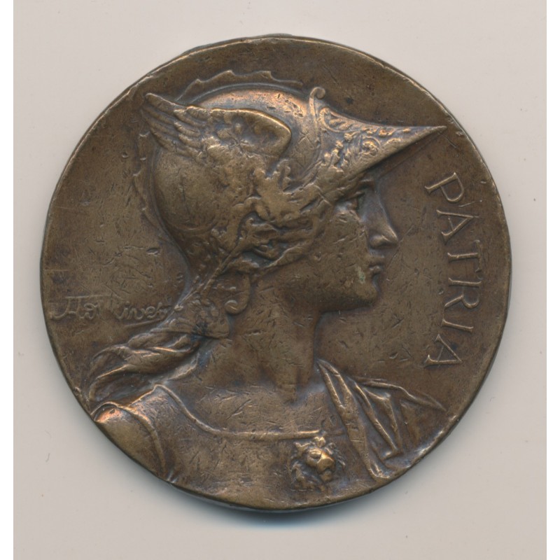 Médaille - Association régionale des gymnastes des deux charentes - Cognac 1899 - bronze