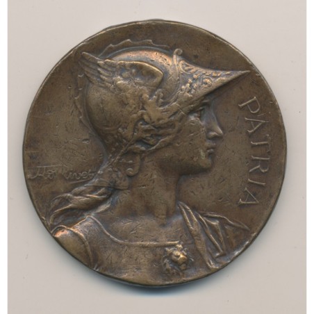Médaille - Association régionale des gymnastes des deux charentes - Cognac 1899 - bronze