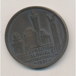 Médaille - Exposition coloniale internationale Paris - 1931 - Afrique 2