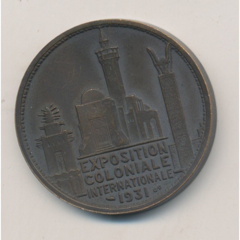 Médaille - Exposition coloniale internationale Paris - 1931 - Afrique