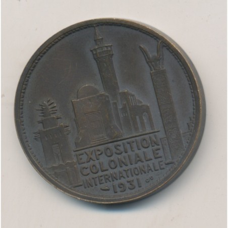 Médaille - Exposition coloniale internationale Paris - 1931 - Afrique