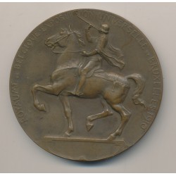 Médaille - Exposition Universelle Bruxelles - 1910 - bronze