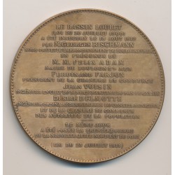 Médaille - Le Bassin Loubet - Boulogne sur mer - 1912 - bronze 2