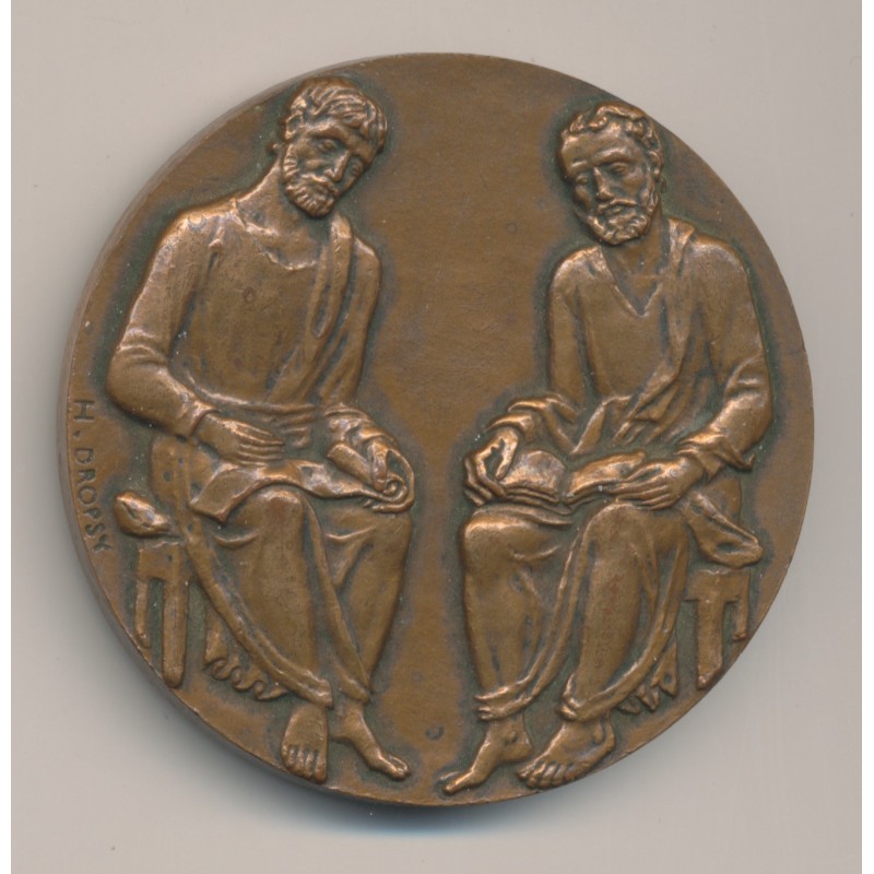 Médaille - Alliance Française - Saigon 1969 - Dropsy - bronze