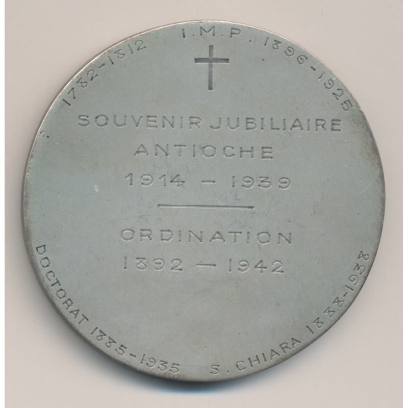 Médaille - Souvenir jubilaire - Antioche/Ordination - 1922 Lesage