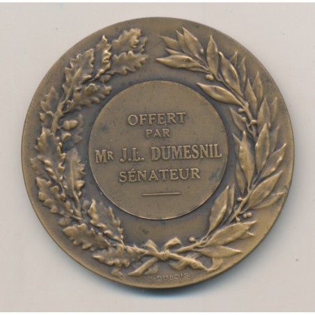 Médaille - République française - Sénateur Dumesnil - bronze
