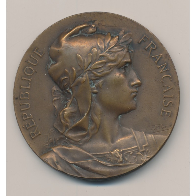 Médaille - Société amicale et de prévoyance de la préfecture de police - bronze