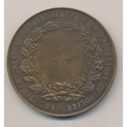 Médaille - Société amicale et de prévoyance de la préfecture de police - bronze 2