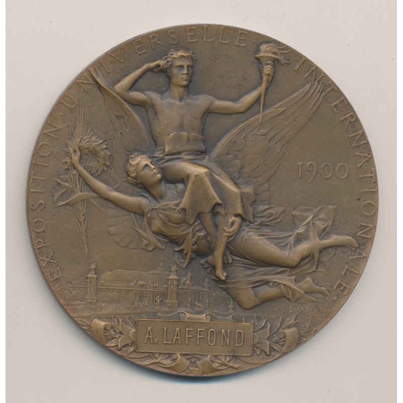 Médaille - Exposition Universelle - 1900 - A.Laffond - Bronze